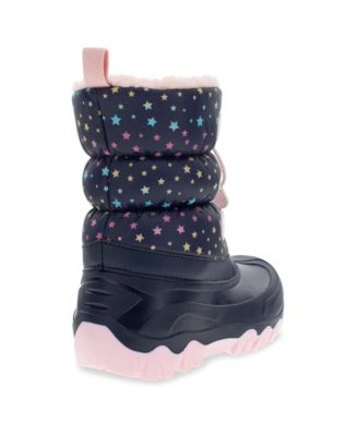 Girls Gradient Stars Snow Boot