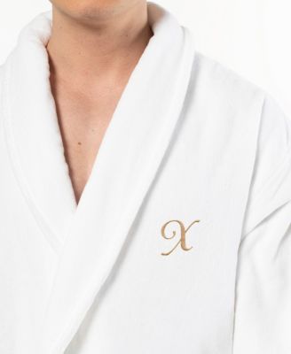 Turkish Personalized Unisex Anovia Velour Cotton Bathrobe