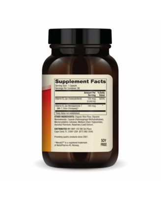 Vitamins D3 & K2, 90 Servings, Supports Immune Health