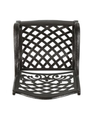 Outdoor 2 Pieces Aluminium Dining Chairs