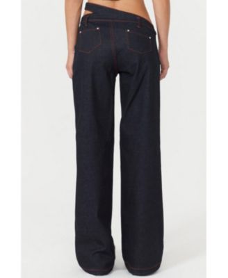 Davidson Asymmetric Belt Pants