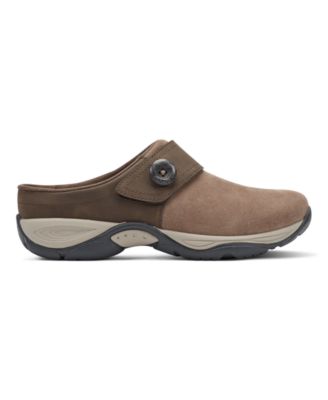 Women's Edline Button Strap Slip-On Mules