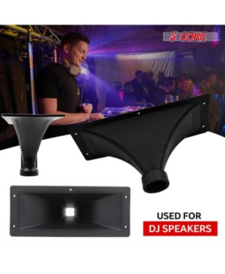 Waveguide Heavy Duty 3X7" 4Pcs Directivity Tweeter Exit Horn Throat Lens Easy Installation - HISE 3X7 4Pcs