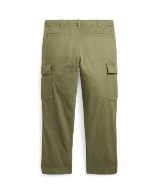 Toddler and Little Boys Stretch Chino Cargo Pant