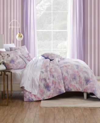 Sunset Tie Dye Plush 5-Pc. Comforter Set, Full/Queen