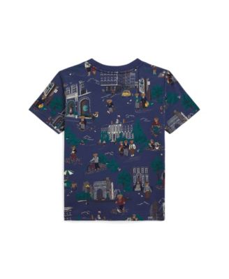 Toddler and Little Boys Polo Bear Jersey T-Shirt