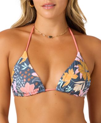 O'Neill - Women's Mila Floral Venice Reversible Bikini Top