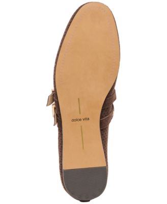 Women's Baylee Grommet Double Strap Mary Jane Flats