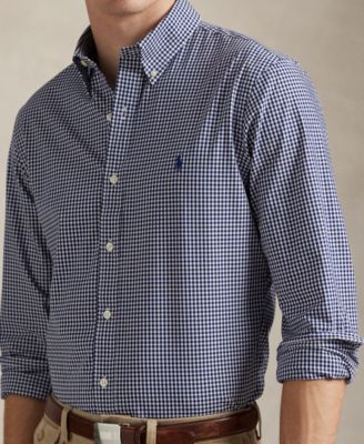 Men's Slim-Fit Stretch Poplin Shirt
