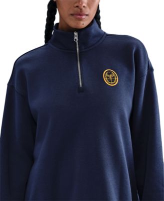 Sportswear Women's Phoenix Fleece Oversized 1/4-Zip Long Sweatshirt