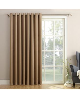 Grant Room Darkening Grommet Sliding Patio Door Curtain Panel