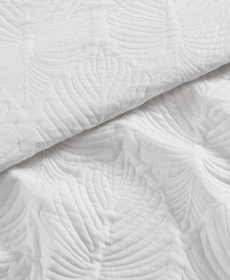 Tommy Bahama Line Palm Cotton Reversible 2-Pc. Quilt Set, Twin