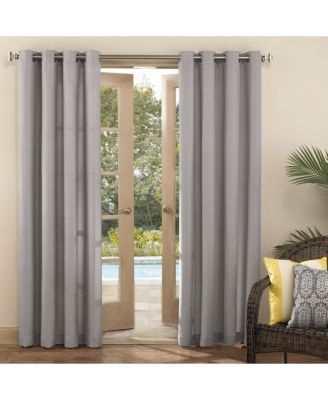 Sailor Indoor/Outdoor UV Protectant Room Darkening Grommet Curtain Panel