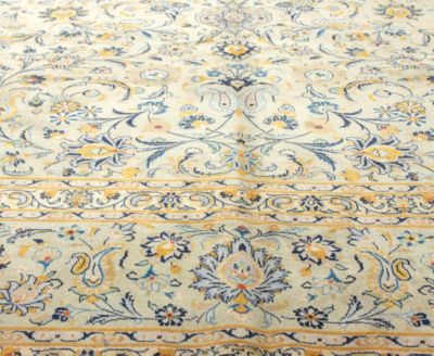 Bashian One Of A Kind Kashan 625490 Rug Collection In Gray