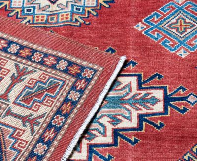 Bashian One Of A Kind Pak Kazak 640494 Rug Collection In Brown