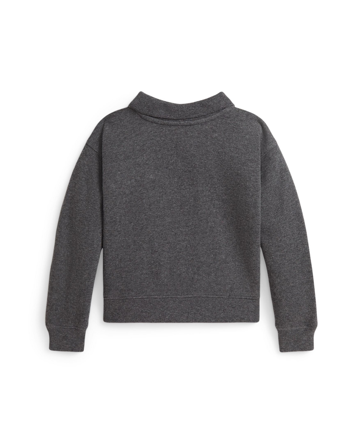 Polo Ralph Lauren Kids' Graphic Polo Sweatshirt In Gray