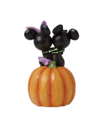 【Disney Traditions】ミッキー＆ミニー スケアード スケルトンズ Jim Shore Disney Traditions Mickey and Minnie Scared Skeletons