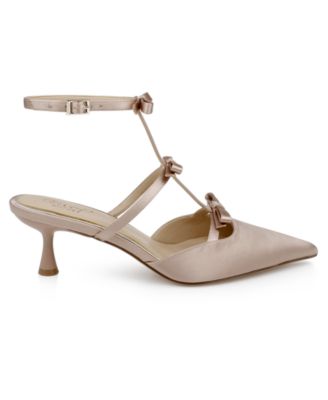 Women's Elisabetta Bow Pointed Toe Pumps