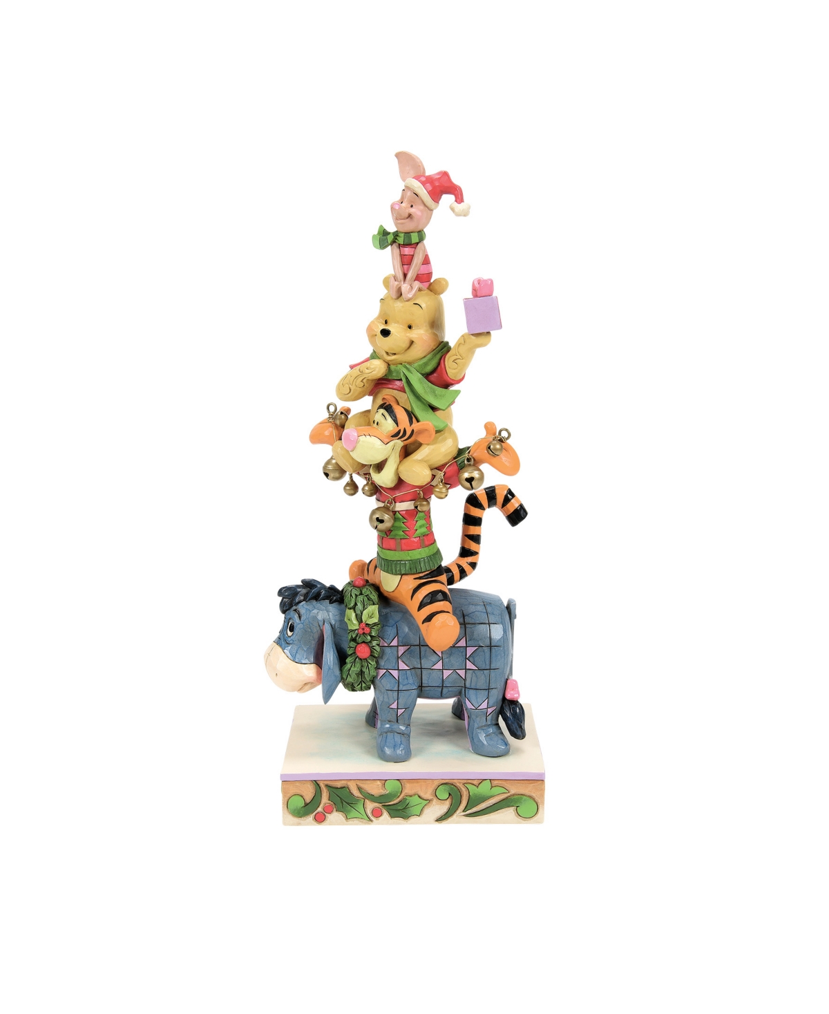 Jim Shore Pooh And Friends Stacked Figurine In Multi