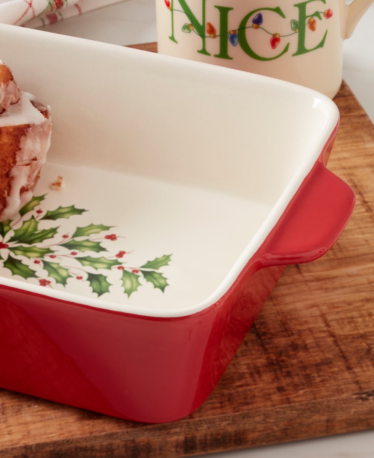 Lenox Holiday Rectangular Medium Baking Dish