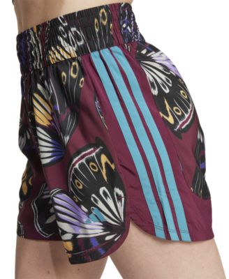 x FARM Women's Printed 3-Stripe Pacer Shorts