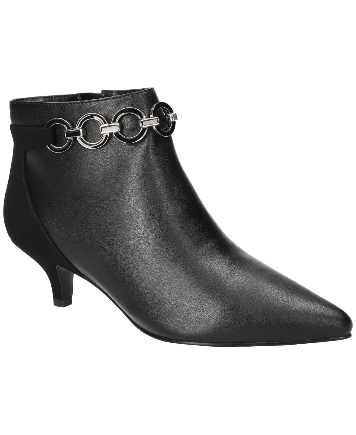 Women's Jinx Ankle Zipper Dress Booties - Taupe Lamy