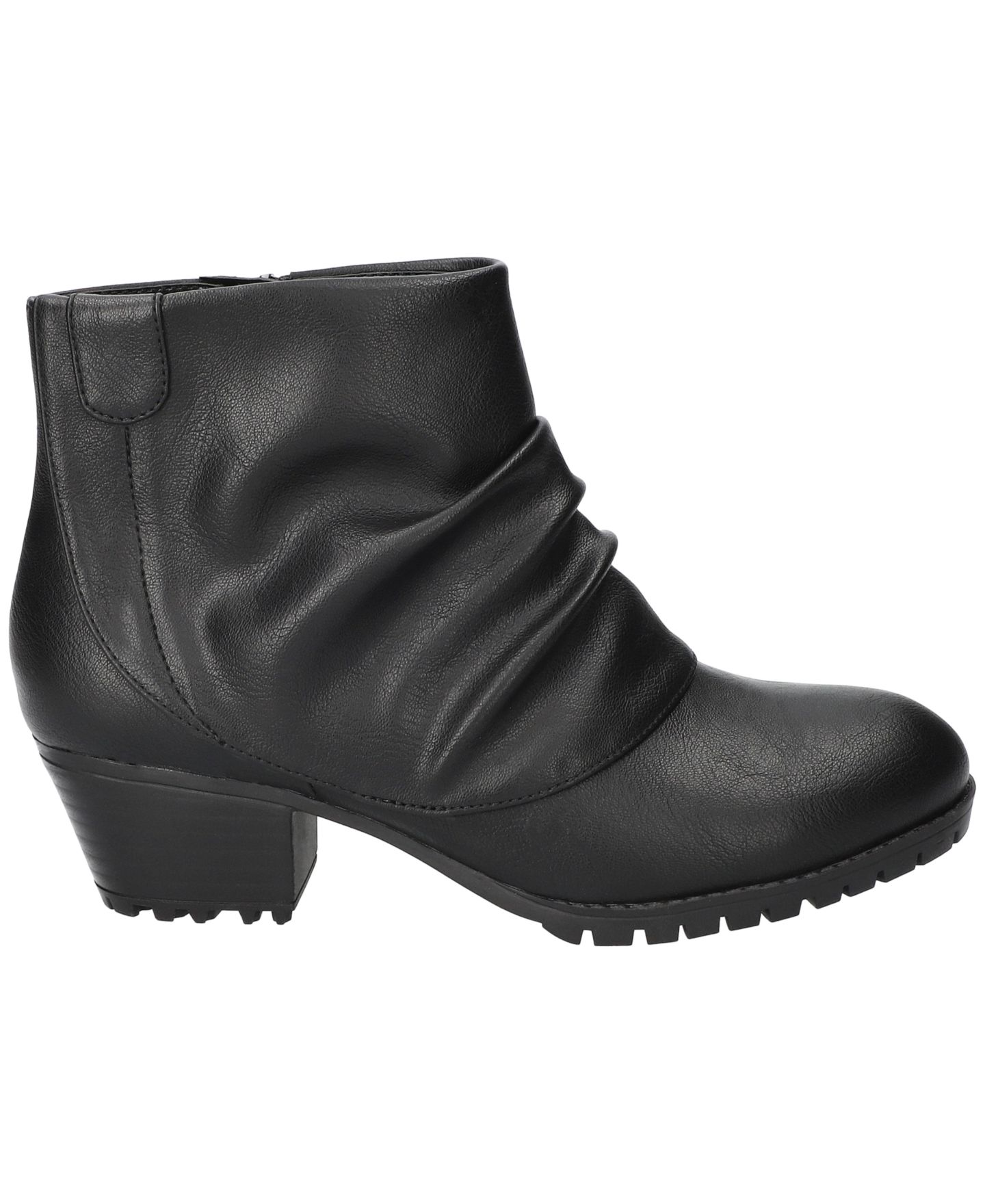 Женские ботинки Easy Street Ambrose Zipper Ankle, цвет: Чёрный — фото 2