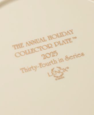 2025 Annual Holiday Plate