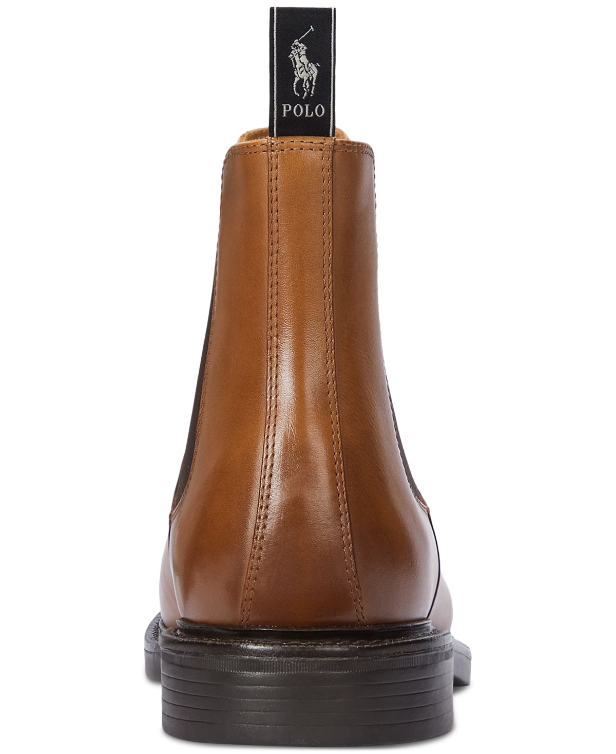 Polo Ralph Lauren Men's Asher Leather Chelsea Boots In Brown