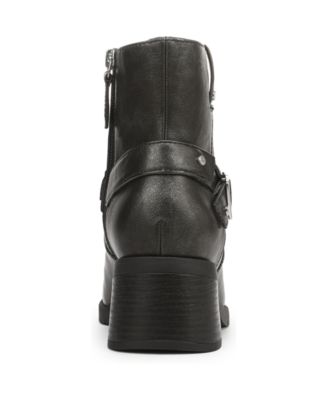 Women's Janis Square Toe Rugged Short Boots