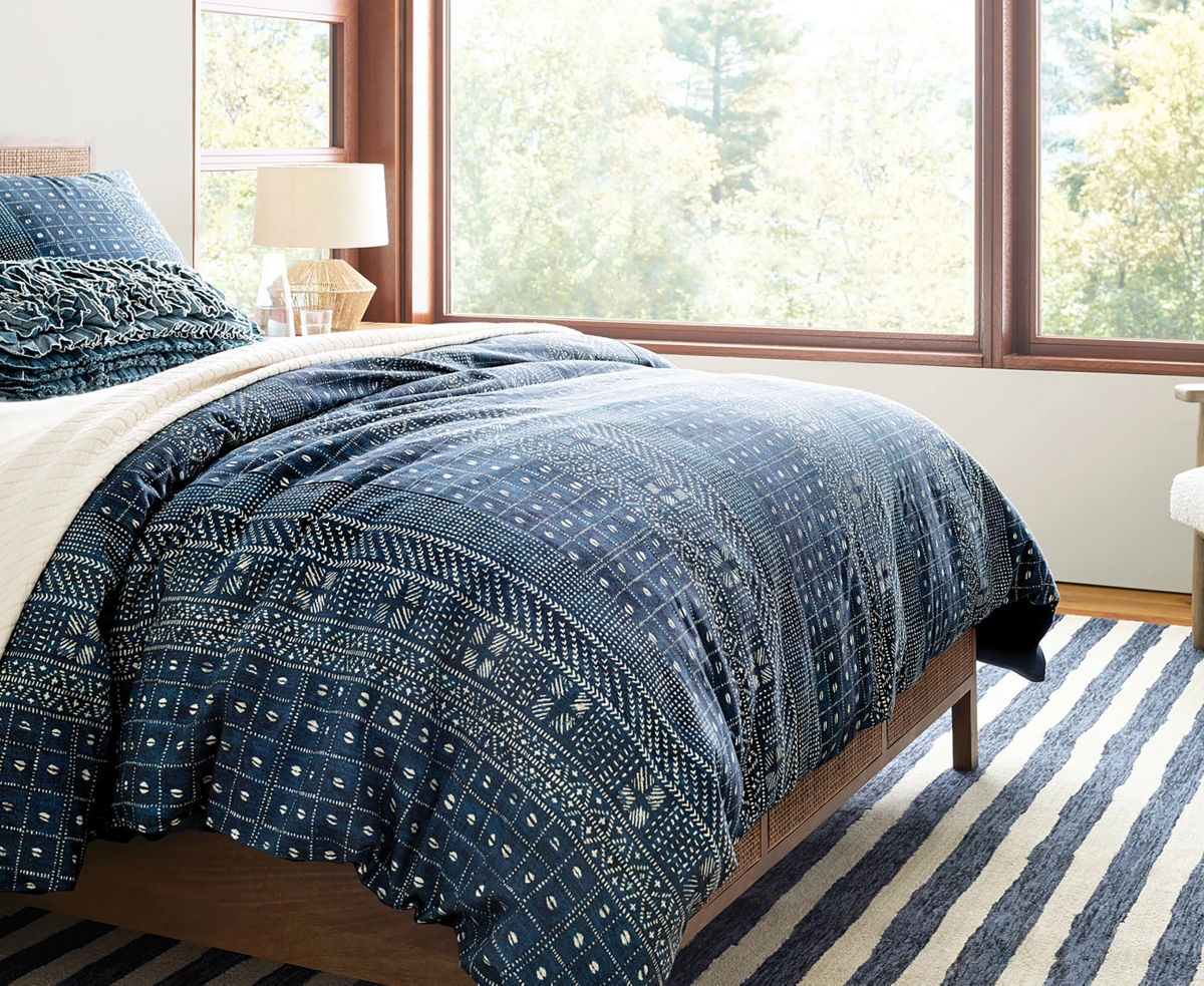 Dash And Albert Rugs By Annie Selke Silas Stripe Da2221 3'x5' Area Rug In Blue