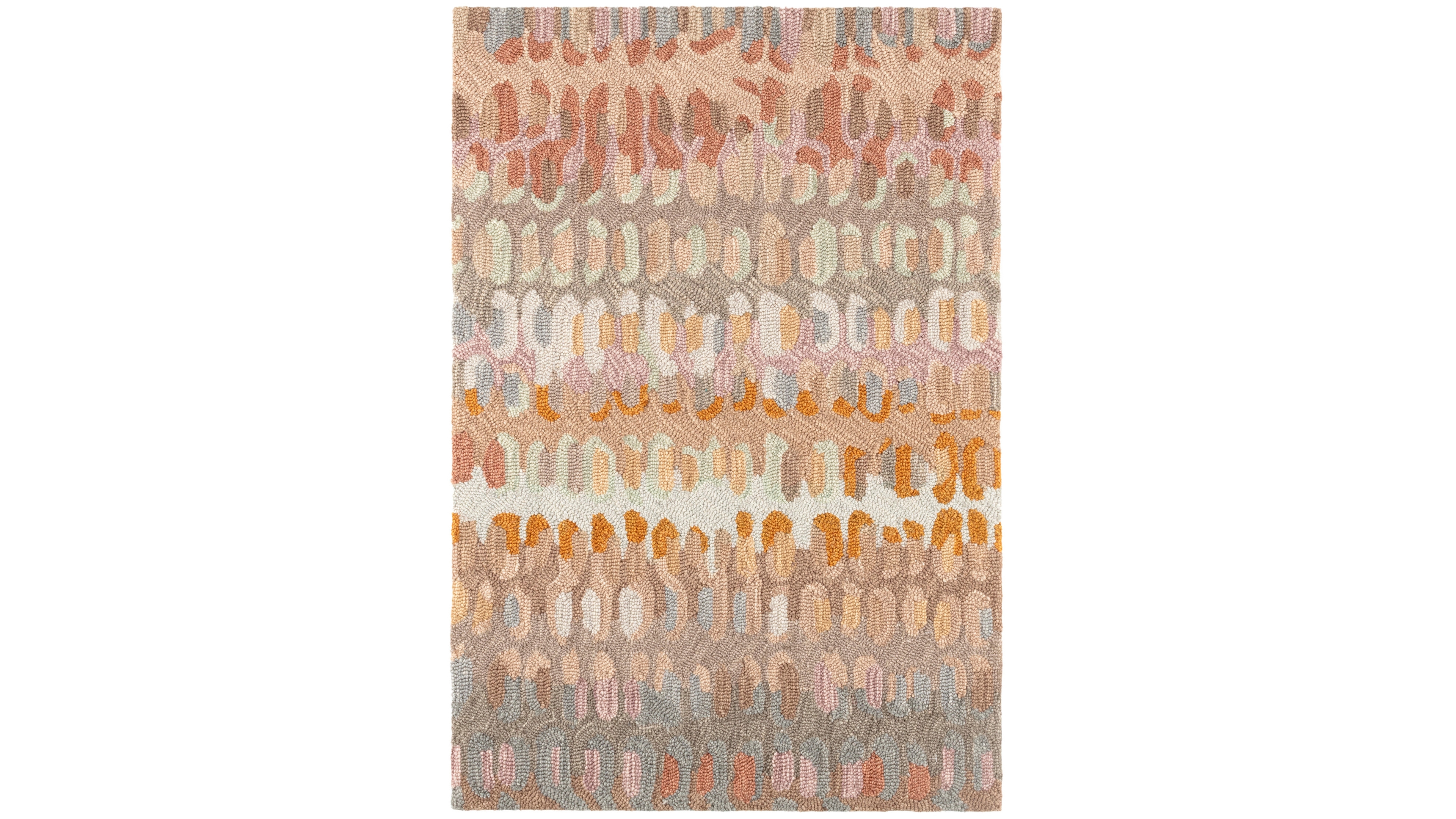 Dash and Albert Rugs by Annie Selke Paint Chip Wool DA1830 4'x6' Area Rug