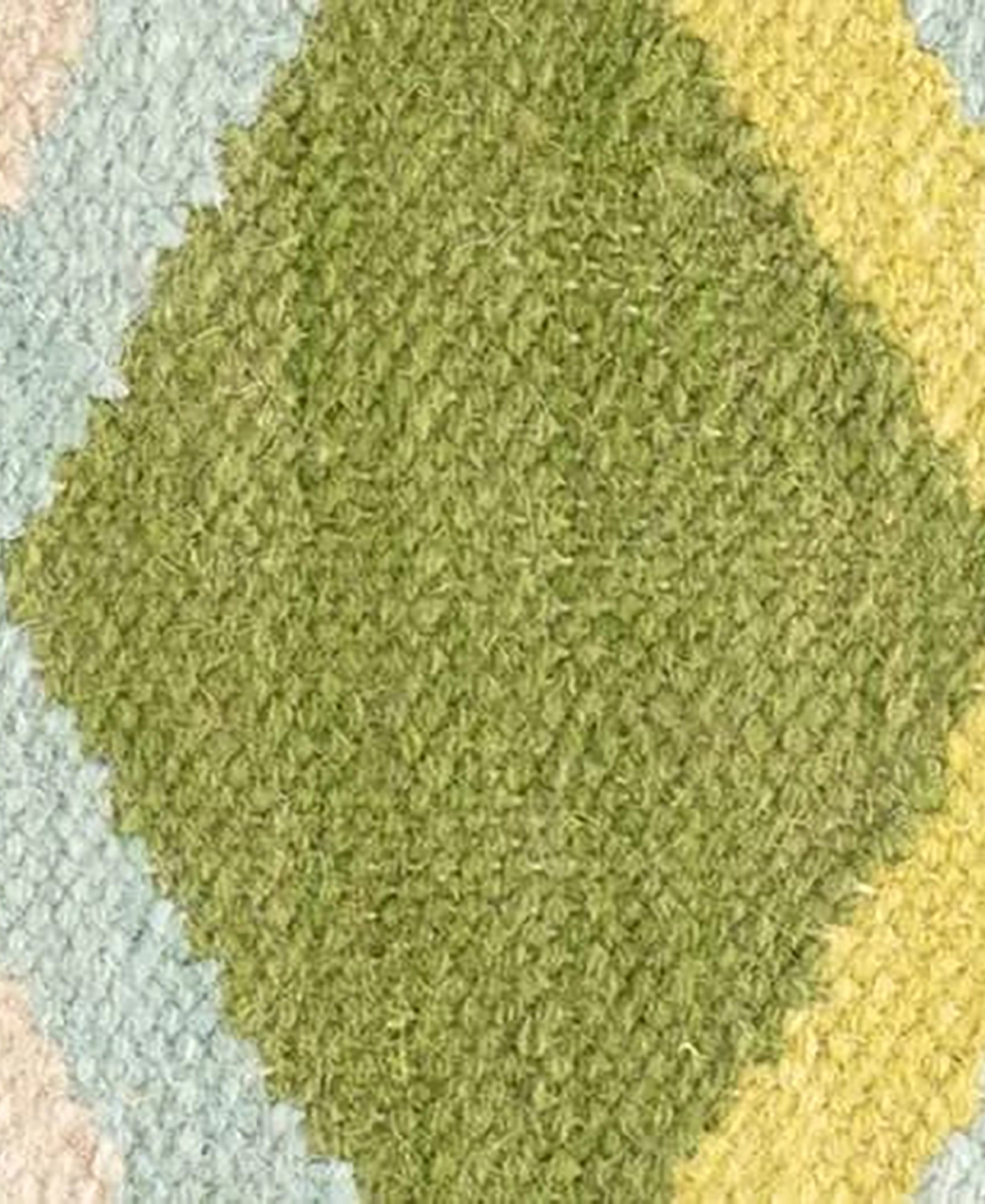 Dash And Albert Rugs By Annie Selke Safety Net Wool Da1776 5'x8' Area Rug In Green