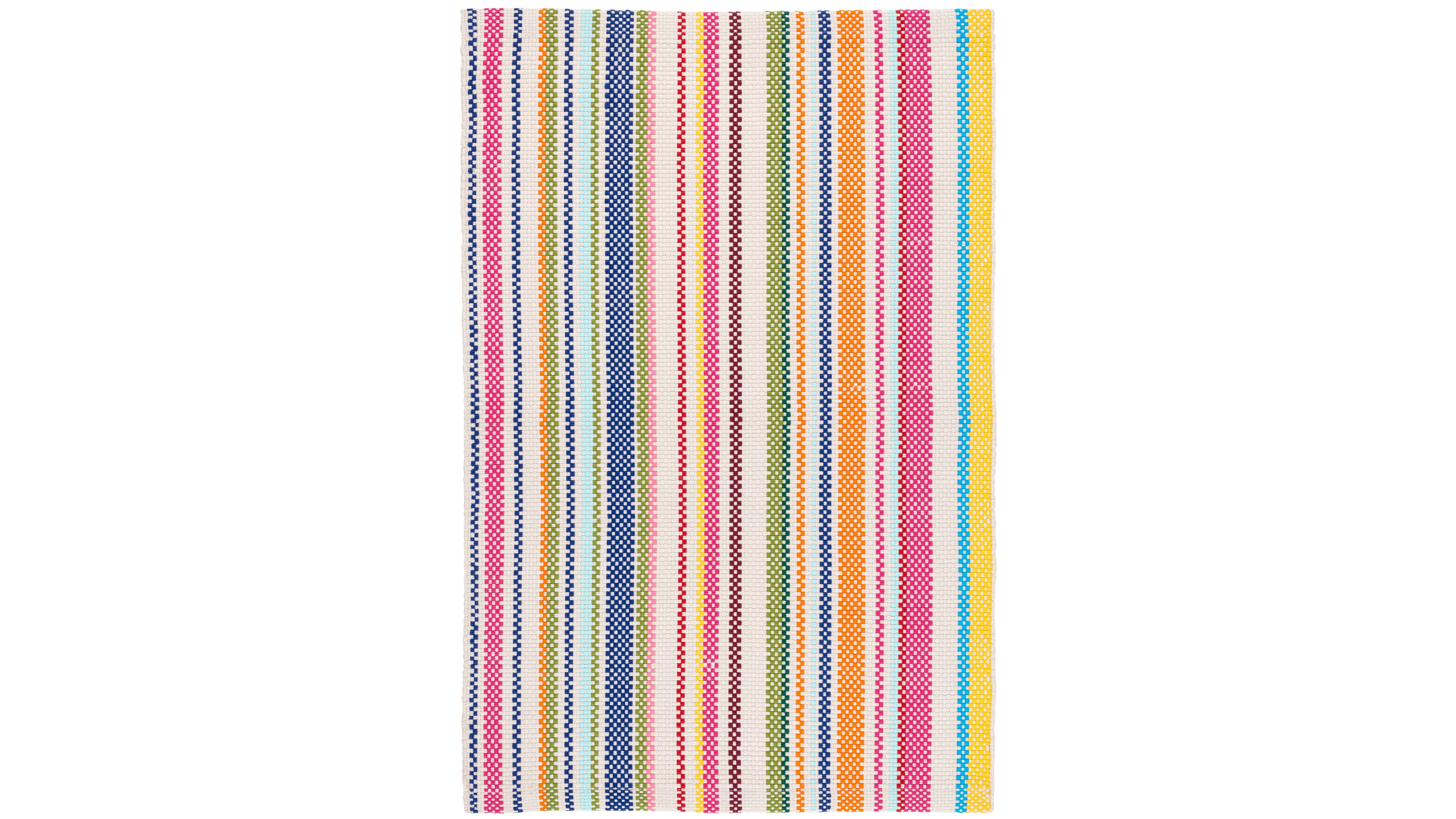 Dash and Albert Rugs by Annie Selke Summer Stripe Indoor/Outdoor DA1631 3'x5' Area Rug
