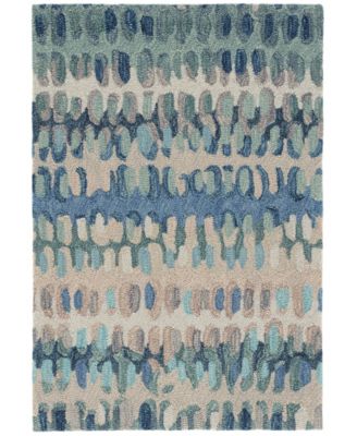 Dash and Albert Rugs by Annie Selke - Paint Chip Wool DA1599 8'x10' Area Rug