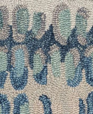 Paint Chip Wool DA1599 3'x5' Area Rug