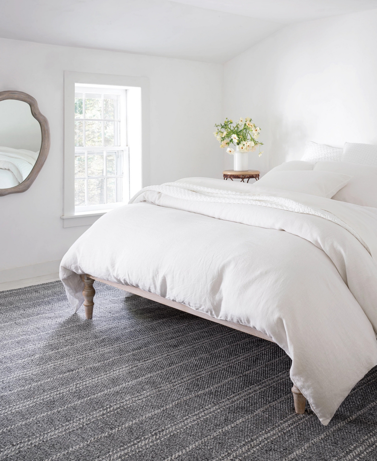 Dash And Albert Rugs By Annie Selke Melange Stripe Indoor/outdoor Da1029 9'x12' Area Rug In Multi