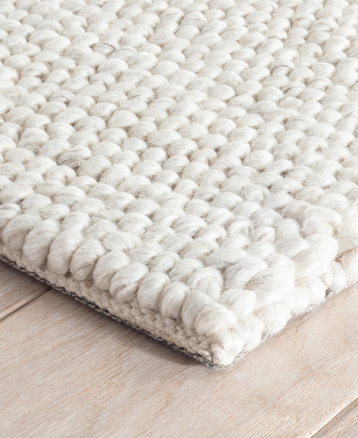 Dash And Albert Rugs By Annie Selke Niels Da968 5'x8' Area Rug In White
