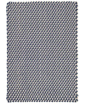 Dash and Albert Rugs by Annie Selke - Two-Tone Rope Indoor/Outdoor RDB221 4'x6' Area Rug