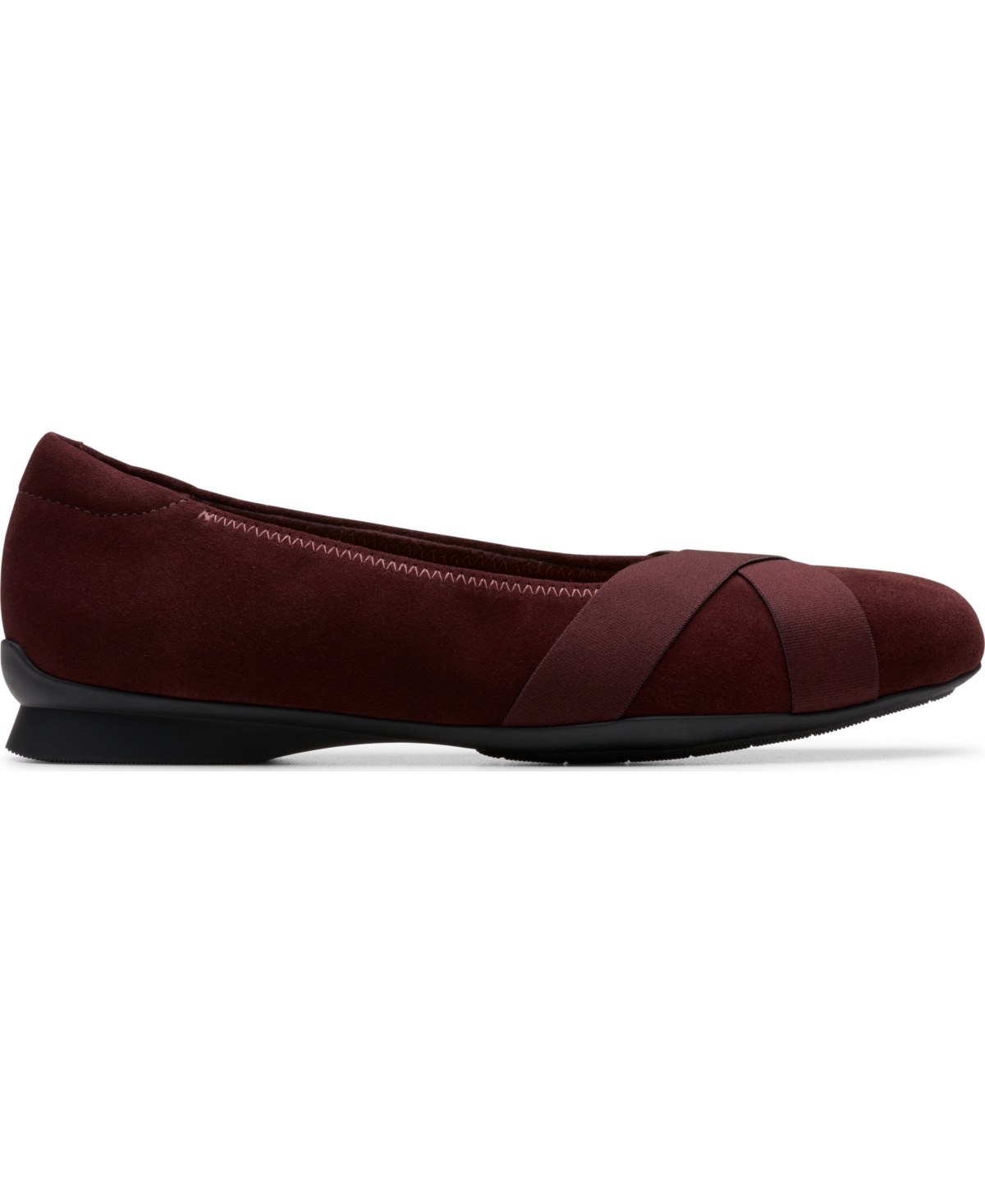 Clarks Jazmynn Gem In Burgundy