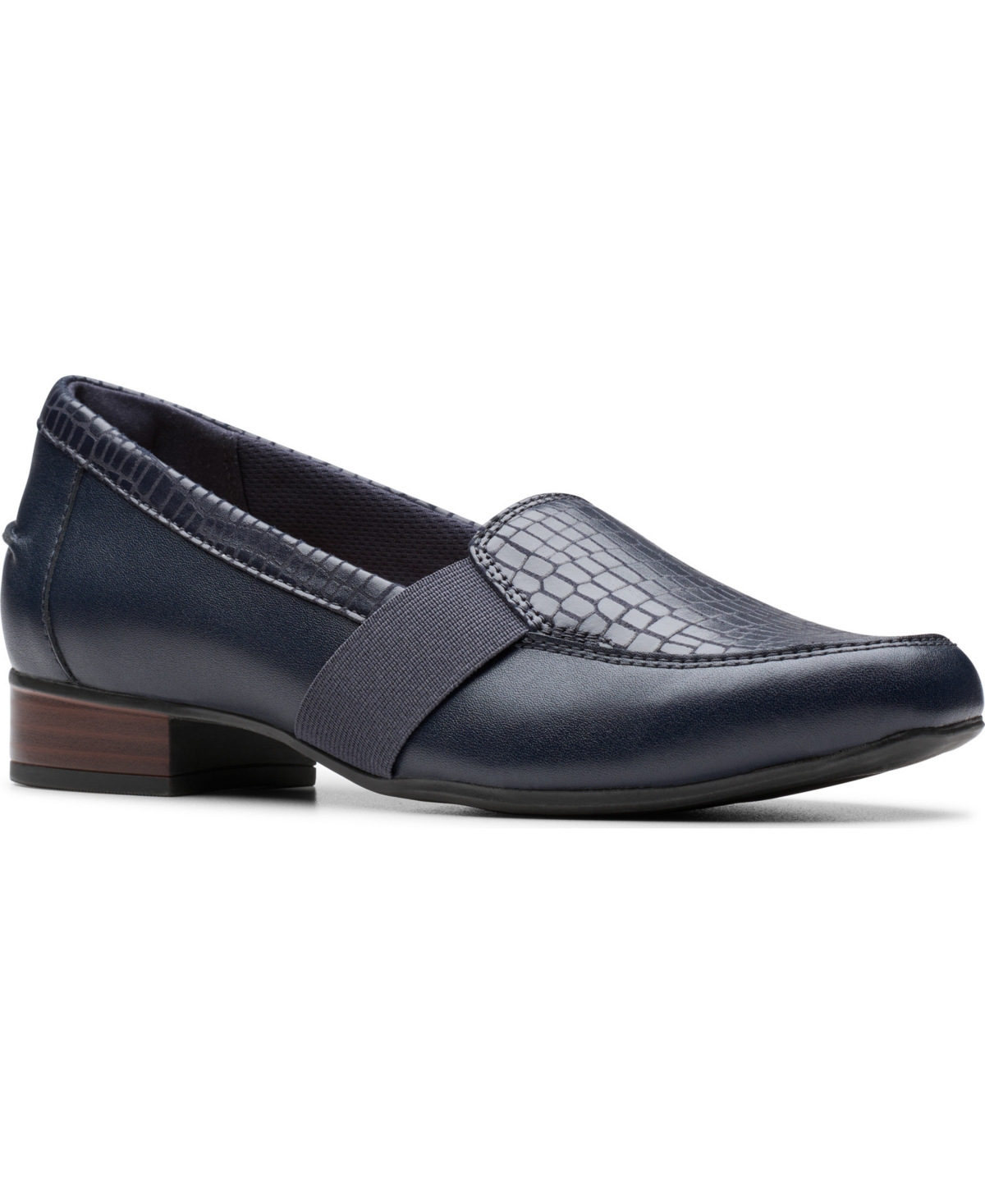 Women's Juliet Beat Slip-On Loafers - Black Leather