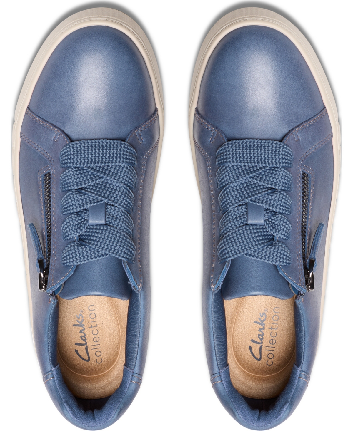 Clarks Women's Mykah Joy Round Toe Sneakers In Blue