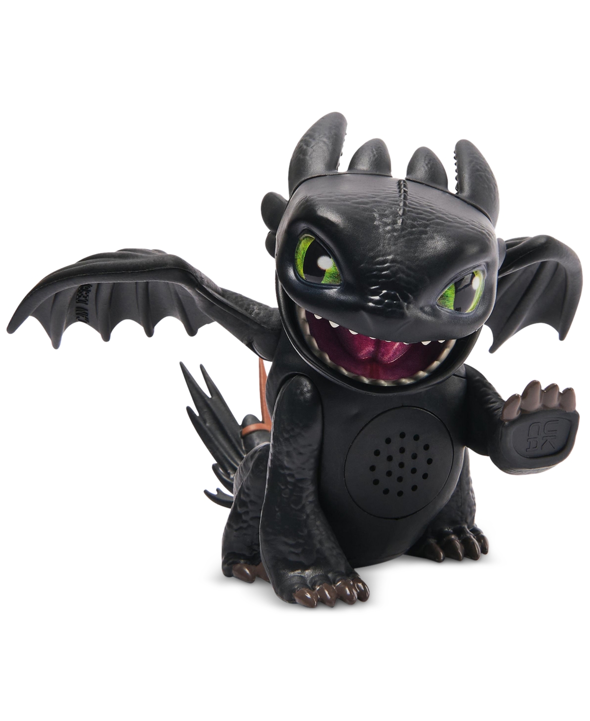 Dreamworks Dragons How To Train Your Dragon Roaring Minis Toothless In Transparent
