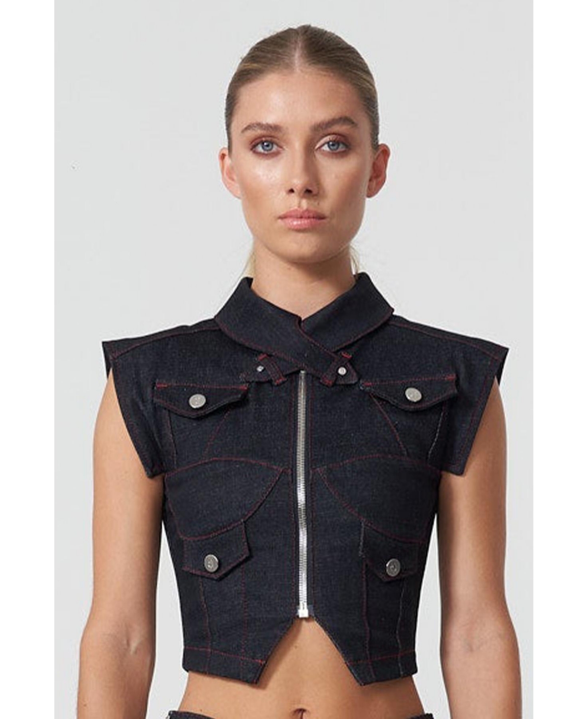 Women's Davidson Cross Neck Vest