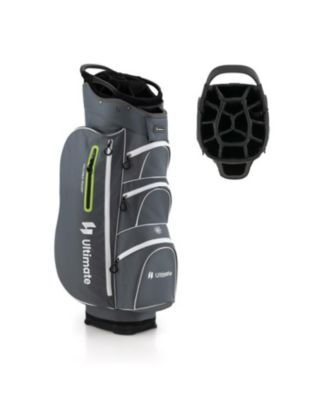 9.5 Inch Lightweight Golf Cart Bag with 15 Way Top Dividers
