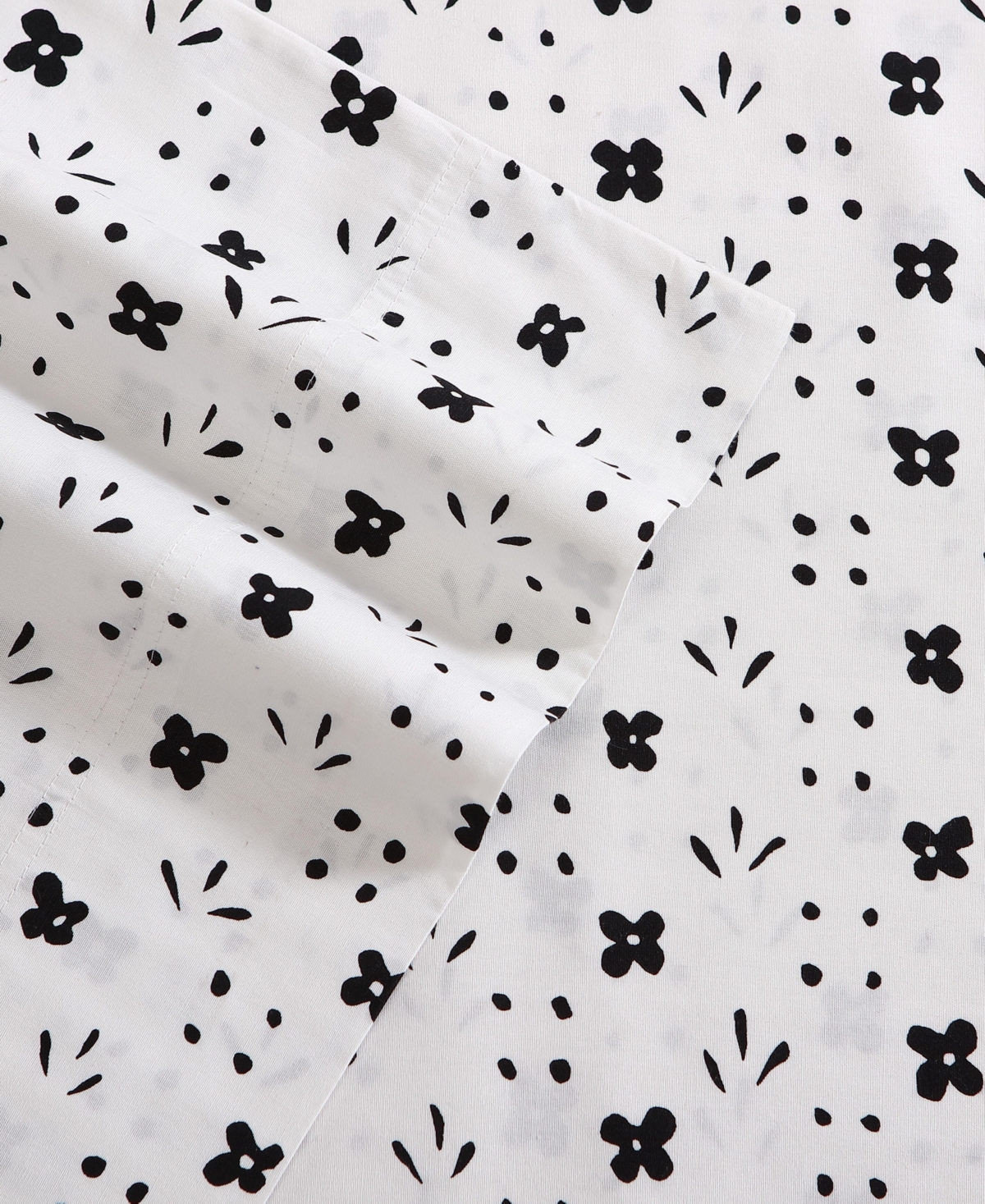 Marimekko Kukkaketo 200-Thread Count Cotton Percale 4-Pc. Sheet Set