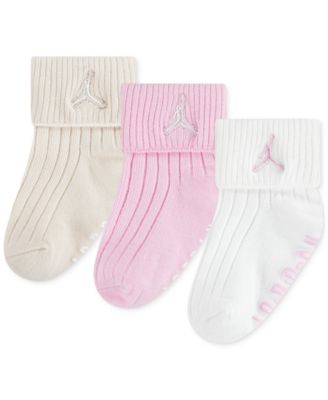 Jordan - Baby Essentials Ribbed Gripper Socks, 3 Pack