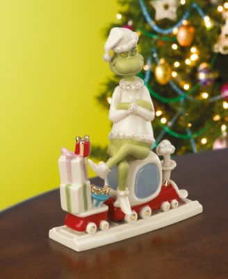 All Aboard with Mr. Grinch Figurine