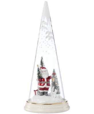 Lenox - Merry & Magical Light-Up Santa with Lantern Figurine