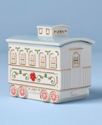 NEW FOR 2025! Village Christmas Porcelain Train Serving Set
